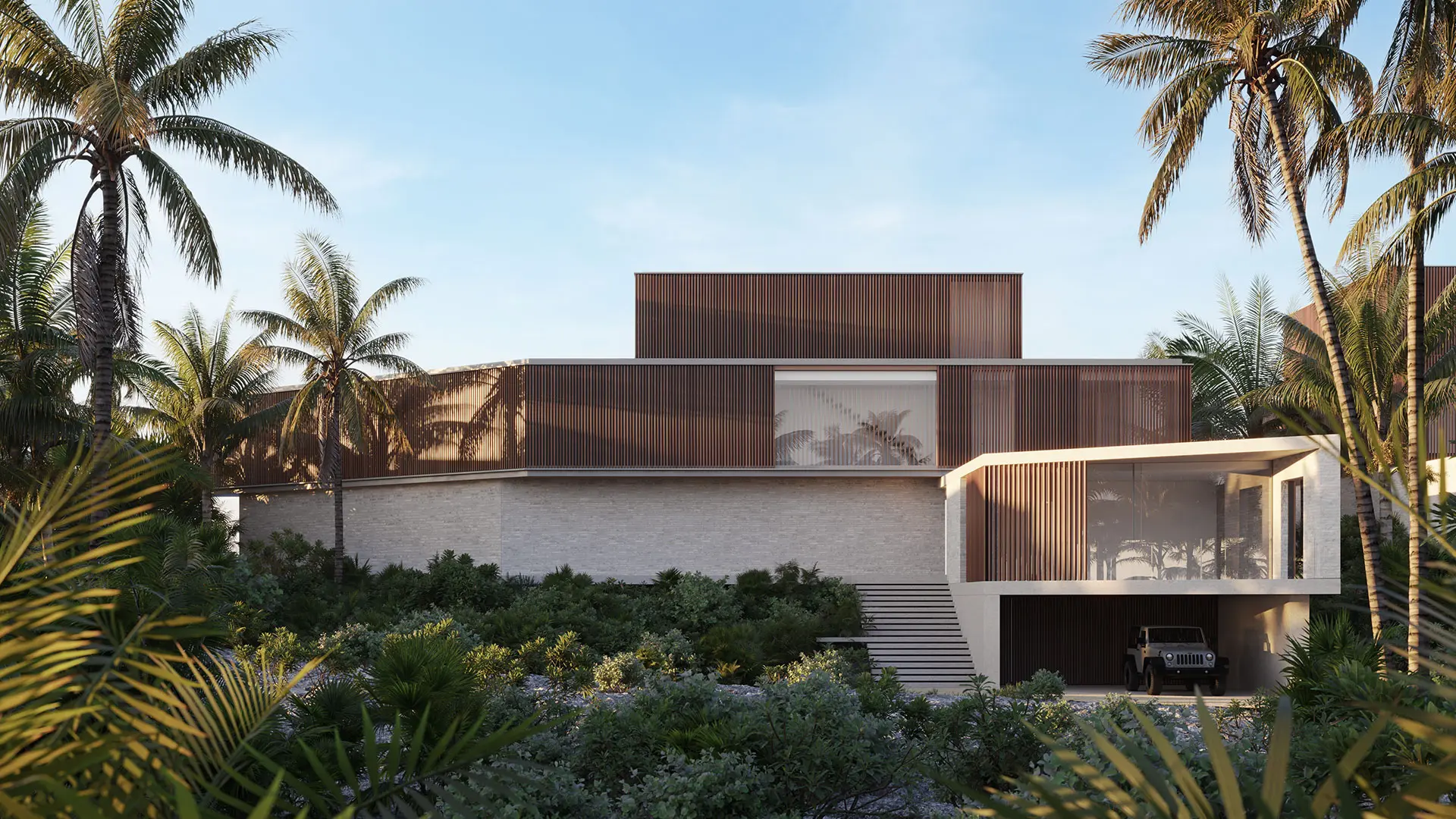 Rear Exterior View with Optional Grand Primary Bedroom Level